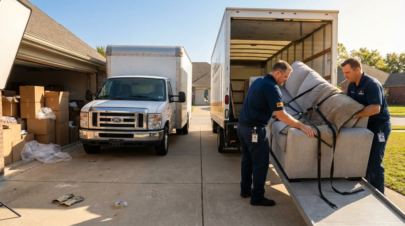 DIY truck vs professional crew comparison in Fort Gibson